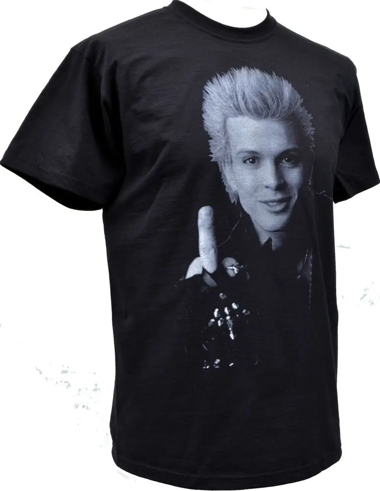 Mens Punk T-Shirt Billy Idol Gen Generation X English Punk Rockers S-5XL