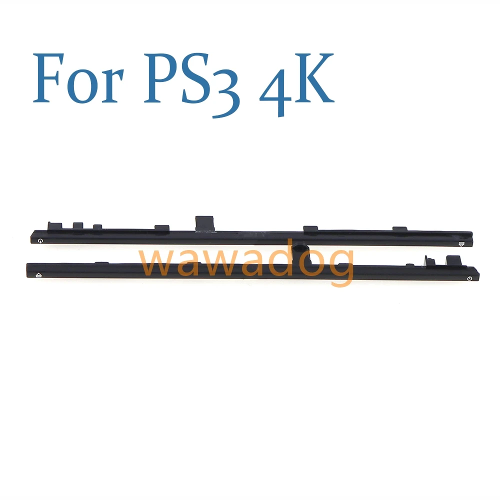 

20pcs Replacement Black Cover Shell Front Housing Case For PS3 Slim 4000 Power Switch Button LED Strip