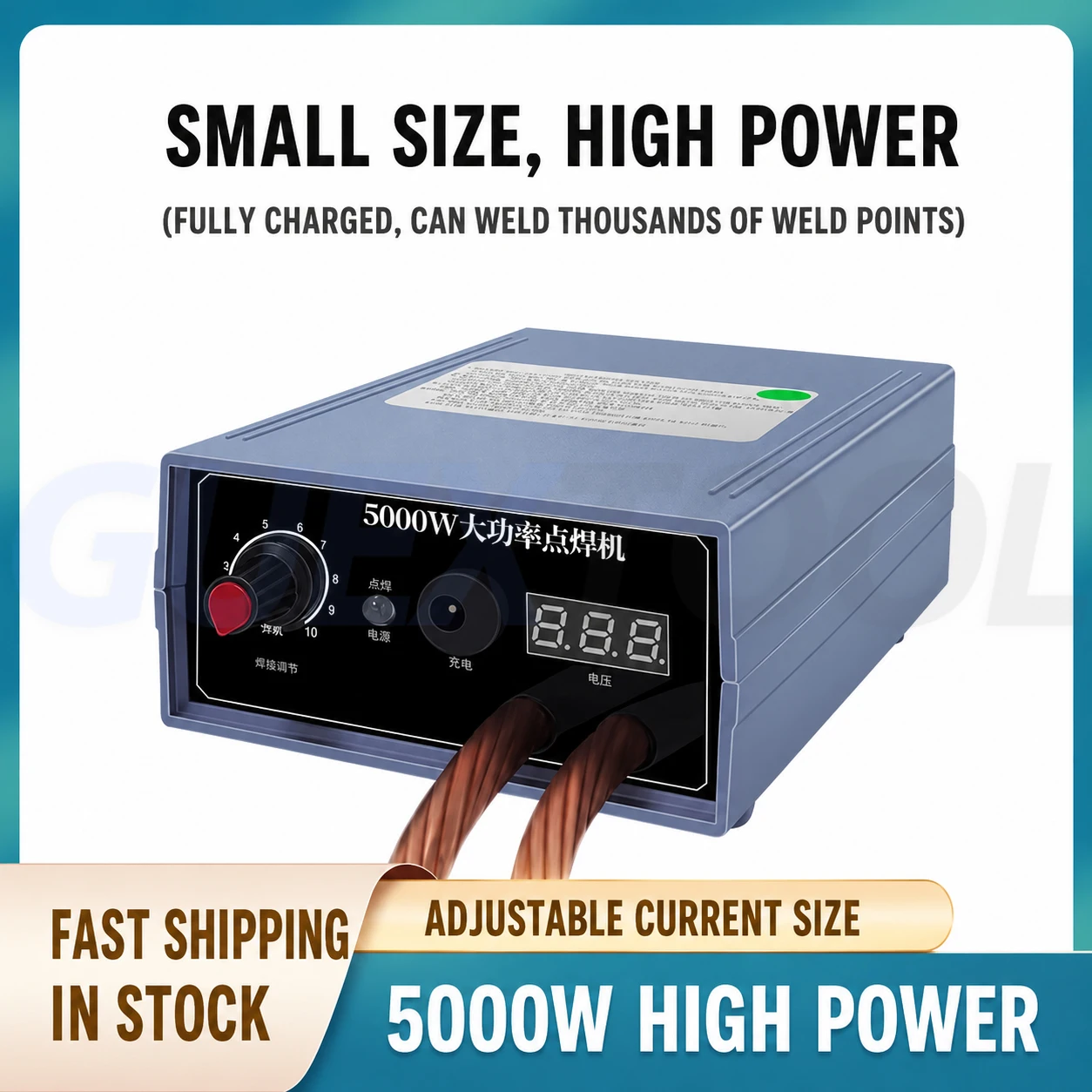 Micro Spot Welder Special Tool 18650 Battery Pack Welding Portable 0.15MM Nickel Strip 5000W Mini DIY Kit