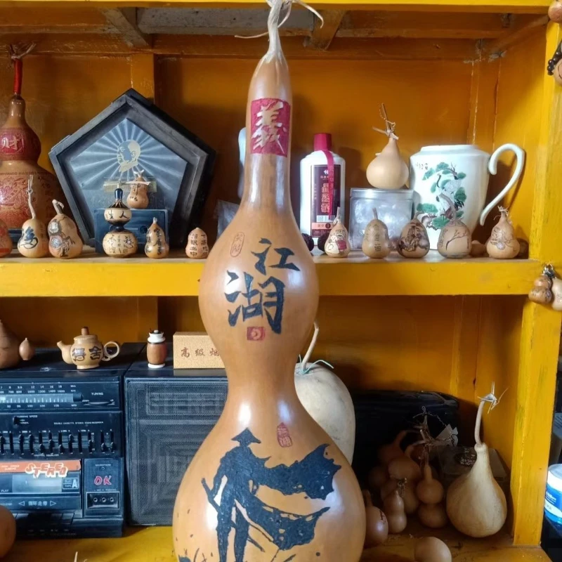 

Hand-carved natural pure handmade gourd handicrafts boutique ornament