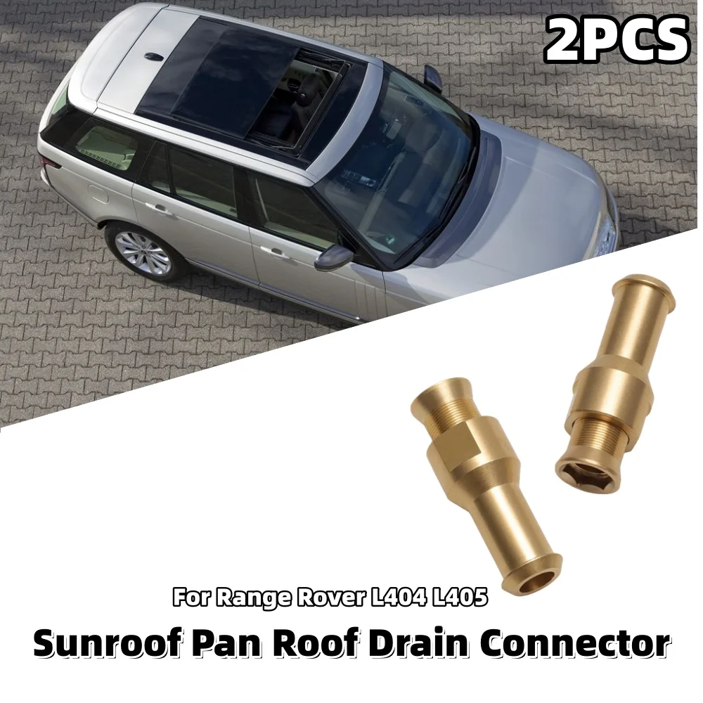 Car Sunroof Pan Roof Drain Connector For Range Rover L405 L494 LR054821 LR054820 LR14523 6LR145237 Car Exterior Sunroof Parts