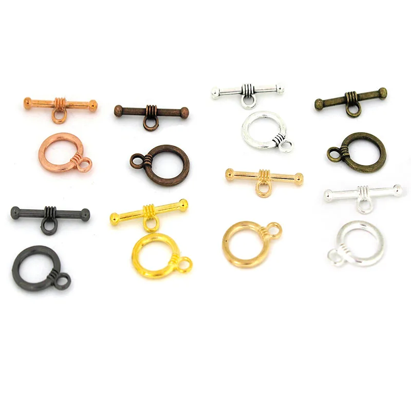 

20 sets/lot Metal OT Toggle Clasps Connectors For DIY Bracelet Necklace Jewelry Making Finding Supplies Accessories