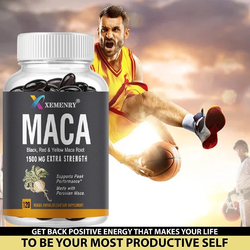 

Maca Extract, Enhanced Potency Energy Booster, Anti-Fatigue Supplement Supplement