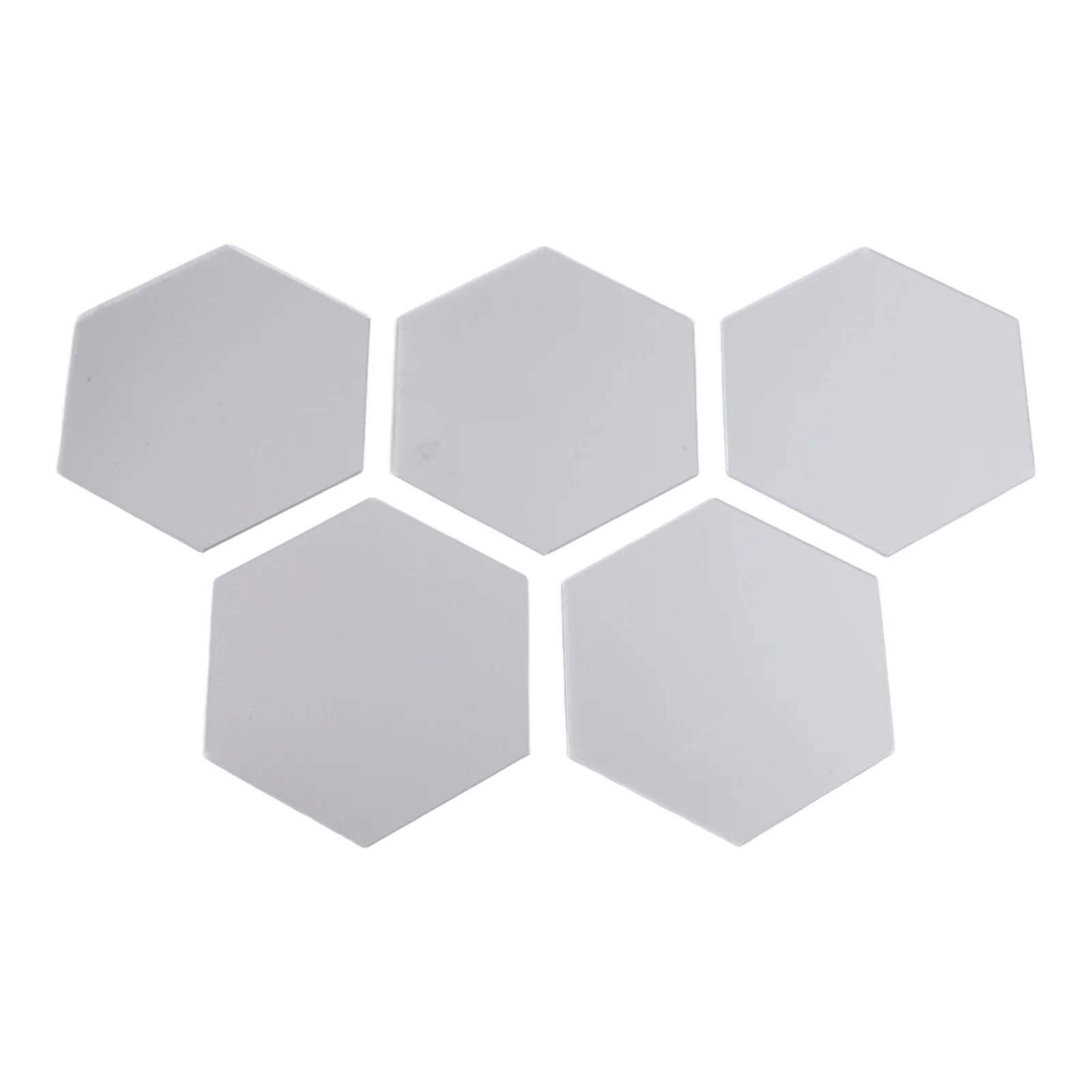 DIY Wall Art Hexagonal Mirror For DIY Projects Peel-and-stick Lightweight Acrylic Shatterproof Acrylic For Cabinets