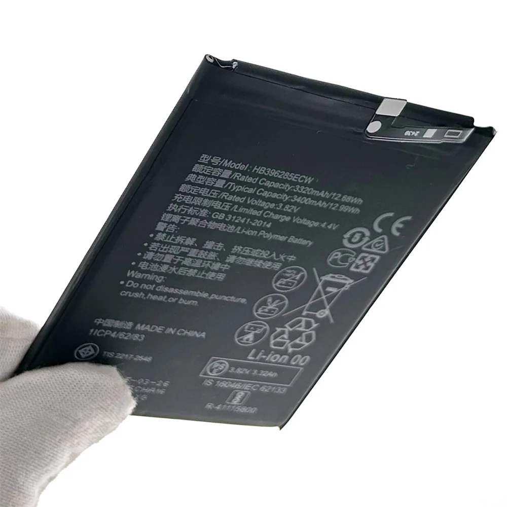 Brand new 3400mAh HB396285ECW Phone Battery For Huawei P20 Honor 10 Honor 10 Lite P Smart 2019 / Honor 10i 20i +Free Tools