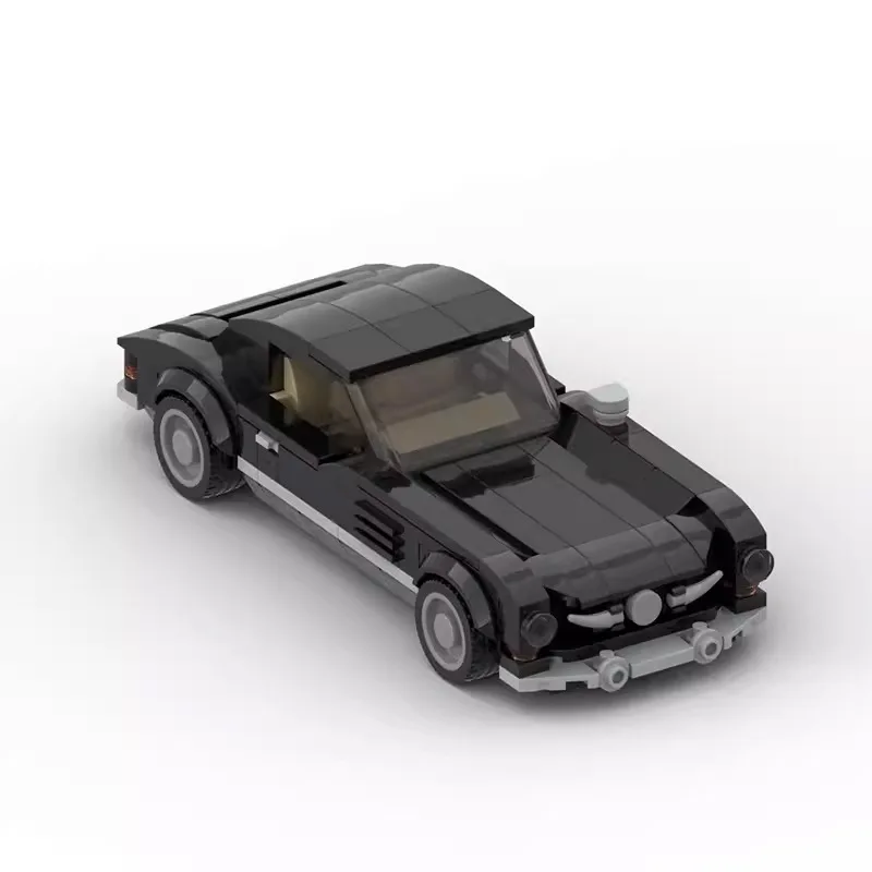 

MOC Tehnical Classic Vehicle Super Speed City Car Models Building Block M-B Famous Expert 300sl Bricks Toys Kids ADults Gift