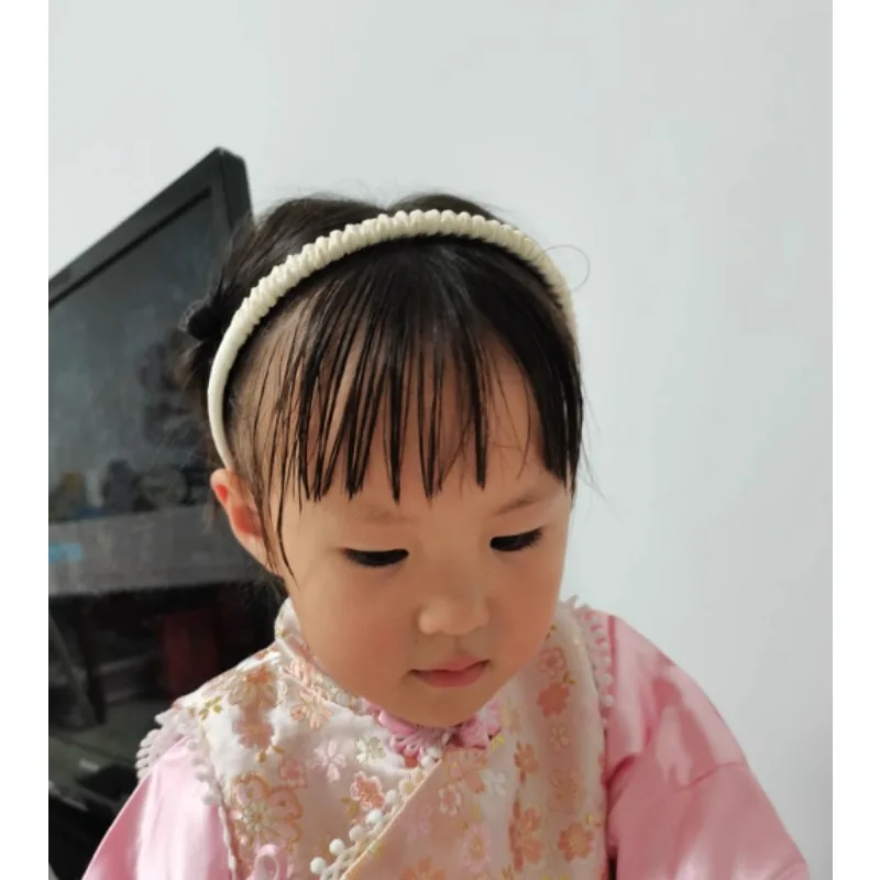 

2025 New Girls Hair Band with Teeth Anti Slip Design Secure Hold for 1-12T Baby Children Toddler Hair Styling Accessories