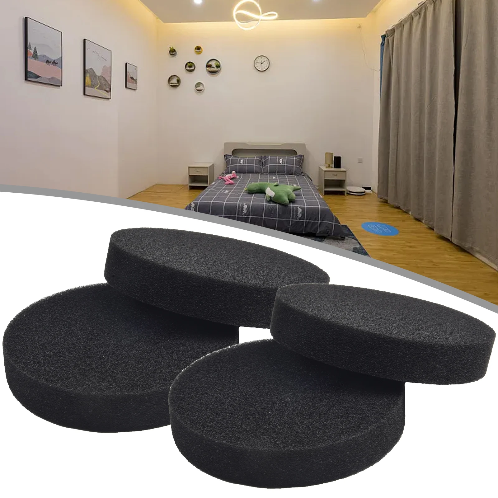 

4 моющихся предварительных фильтра для пылесосов Bissell 1608225 и Airspeed A000A A013A A020A A030A.