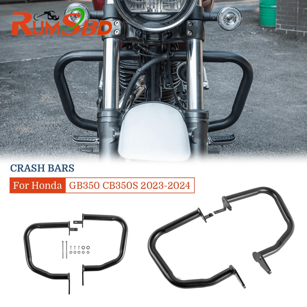 

CB 350 350S Motorcycle Frame Crash Bars Buffer Falling Protector For Honda CB350S GB350 S 2023 2024 Engine Guard Bumper