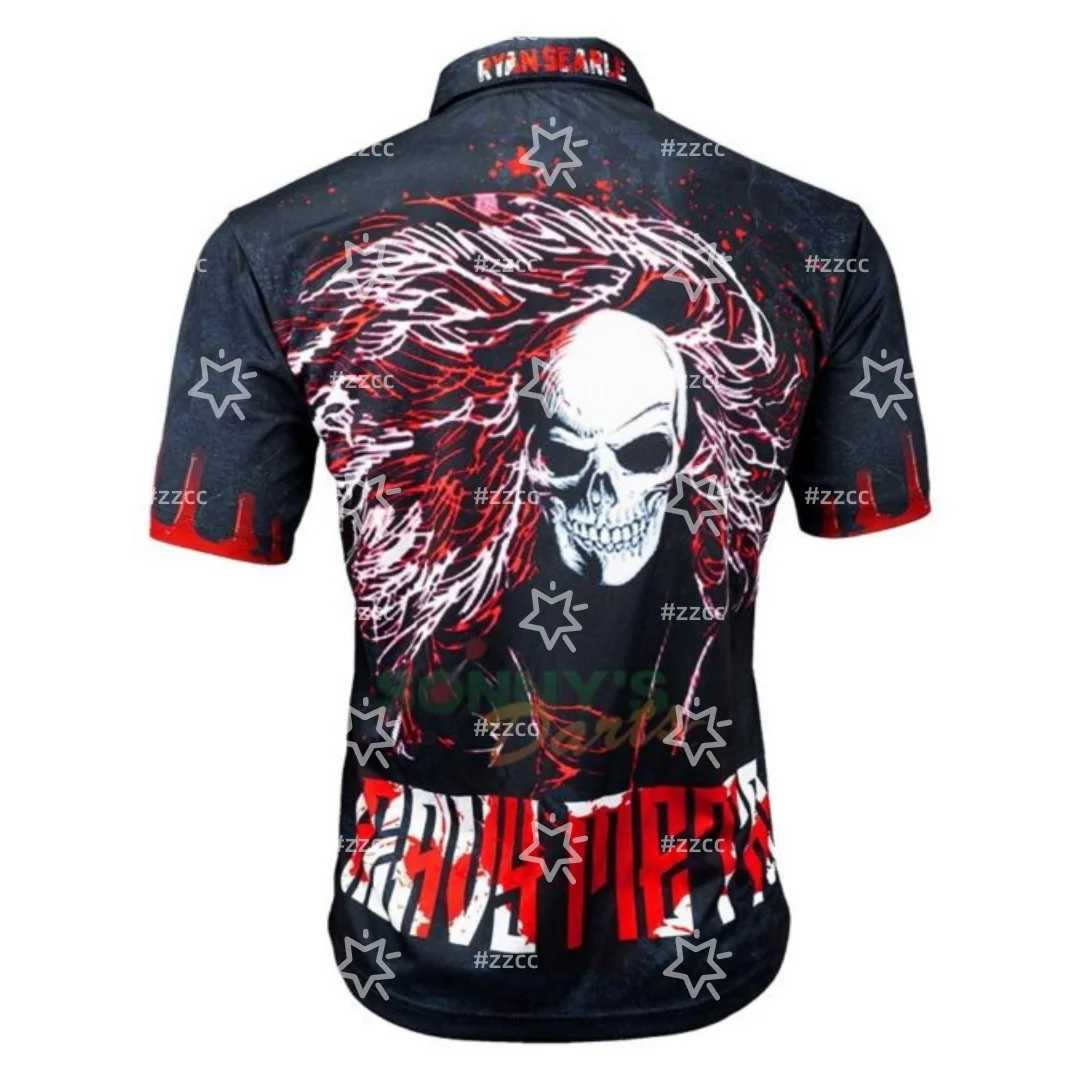 

Футболка Ryan Searle 2022, черная, для любителей дартса, спортивная, мужская, детская, женская, в стиле Y2K