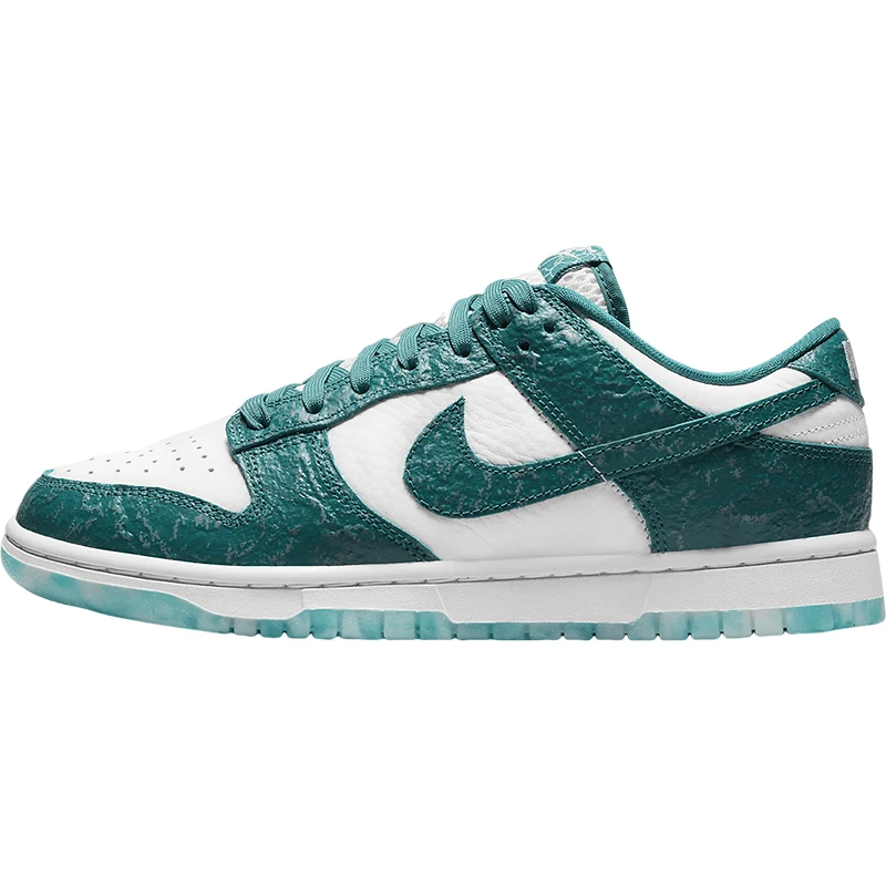 حذاء Nike Official Authentic Dunk Low للسيدات خفيف الوزن ذو وسادة ريترو الرياضية DV3029-100