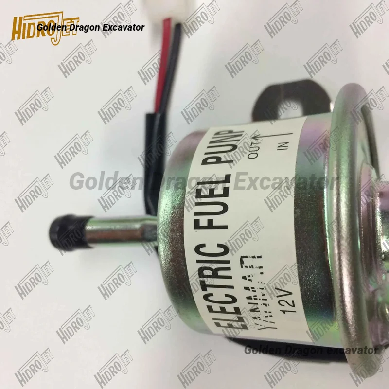 For 12v Electronic Fuel Pump Ym119225-52102 119225-52102 Feed For 3tnv84 3tnv88 4tnv84 4tnv84t 4tnv88 4tnv94l 4tnv98 Excavator