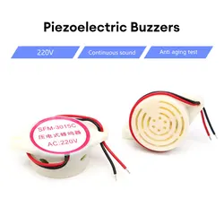 SFM-27 Alarm High-decibel AC 220V Electronic Buzzer Beep Alarm Intermittent Continuous Beep Buzzer Alarm Electronic Beep