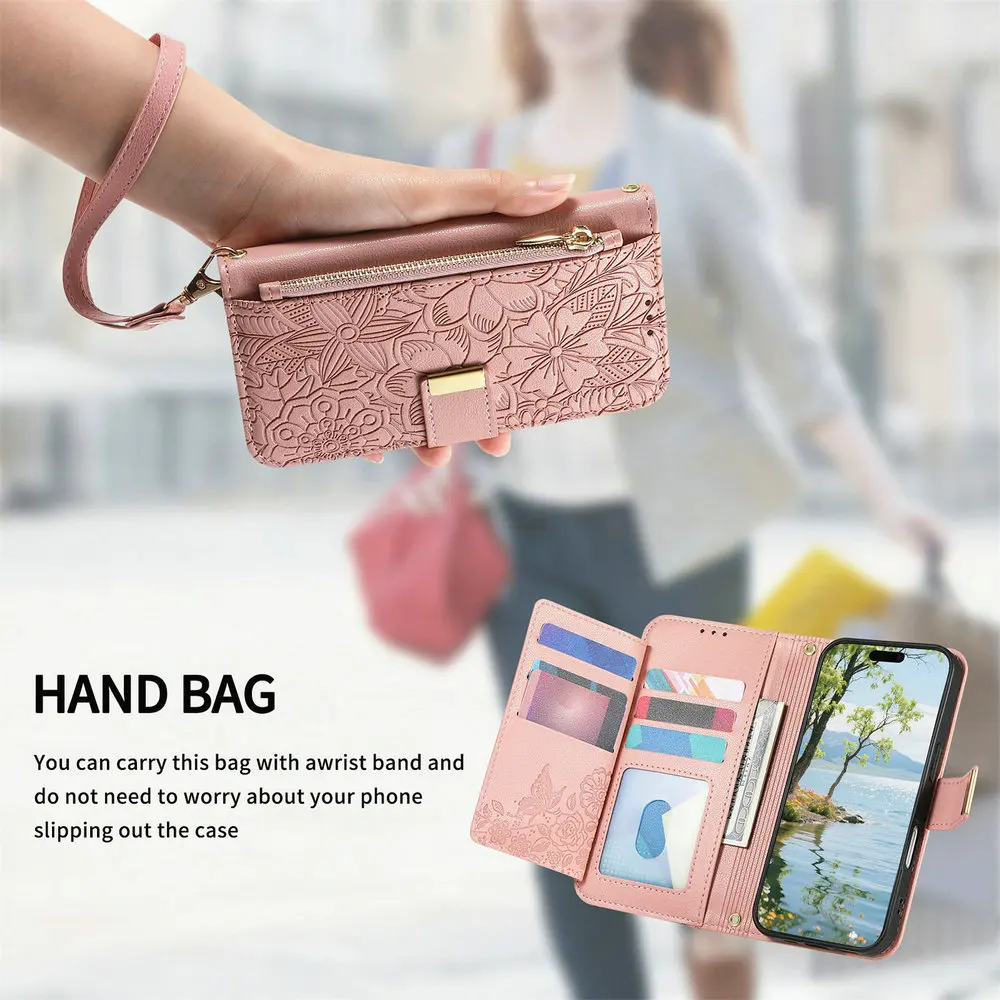 6-بطاقة سستة حافظة جلدية ل Xiaomi Poco F8 الترا فليب غطاء POCO X7 برو M7 F7 X6 F6 M6 X5 M5s M4 M3 F 8 X 7 C85 C75 C65 F8Pro