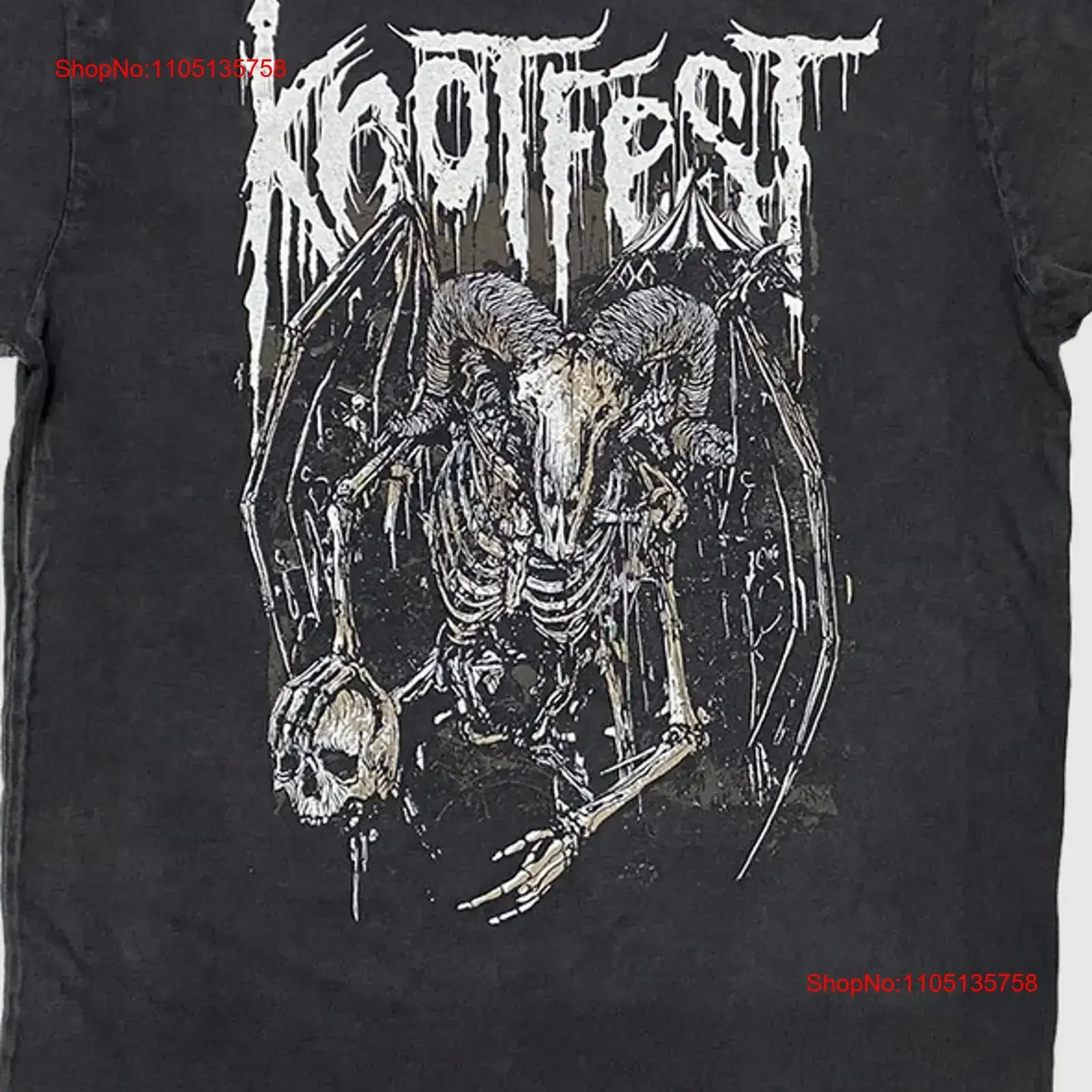 Черная футболка Vanquisher Knotfest Band, все размеры от S до 5XL EG004, винтажная стираная дизайнерская одежда унисекс, повседневная дышащая футболка с графикой