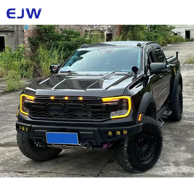 2021+ غطاء محرك Ford Bronco محدد عالي الجودة من ألياف الكربون المعدلة بحالة جديدة