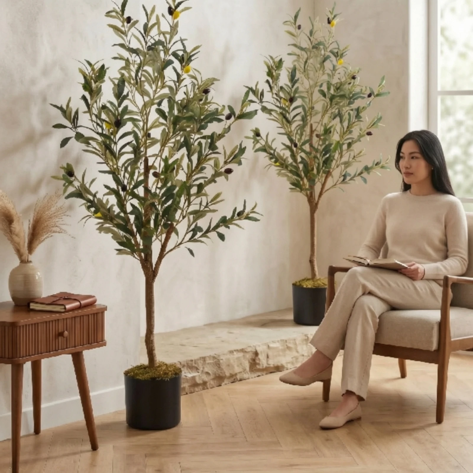 Árvore de Oliveira Artificial - Ficus Lyrata Tree avaliação e preço