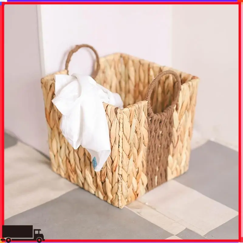 

Premium-Cube-Organizer Basket With Handles, Storage For Bathroom, Laundry Room Shelf Or Nursery - Perfect For Cubby Storage Unit