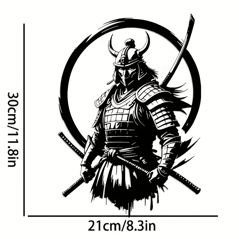 Gifts suitable for all four seasons，1pcSamurai with Sword Acrylic Wall Art 1pc view 6