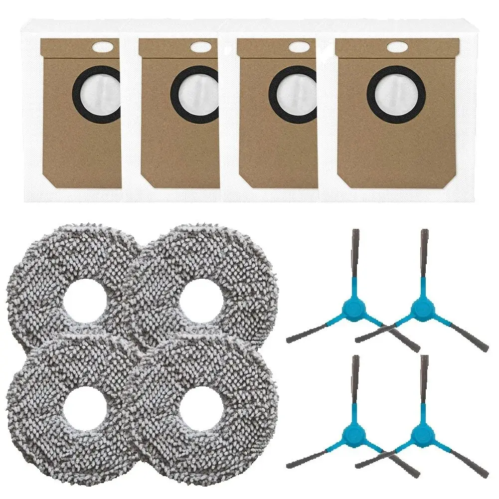 ممسحة القماش كيس لجميع الغبار فرشاة جانبية استبدال طقم قطع غيار ل Conga 20090 Pro لإنفينيتي قطع الصابون و SPA جهاز آلي لتنظيف الأتربة أجزاء #3