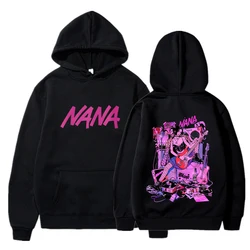 Japan Anime NANA Plus Size Hoodie Oosaki Nana Hooded Men Sweatshirts Harajuku Long Sleeve Female Pullover Casual Clothes Tops