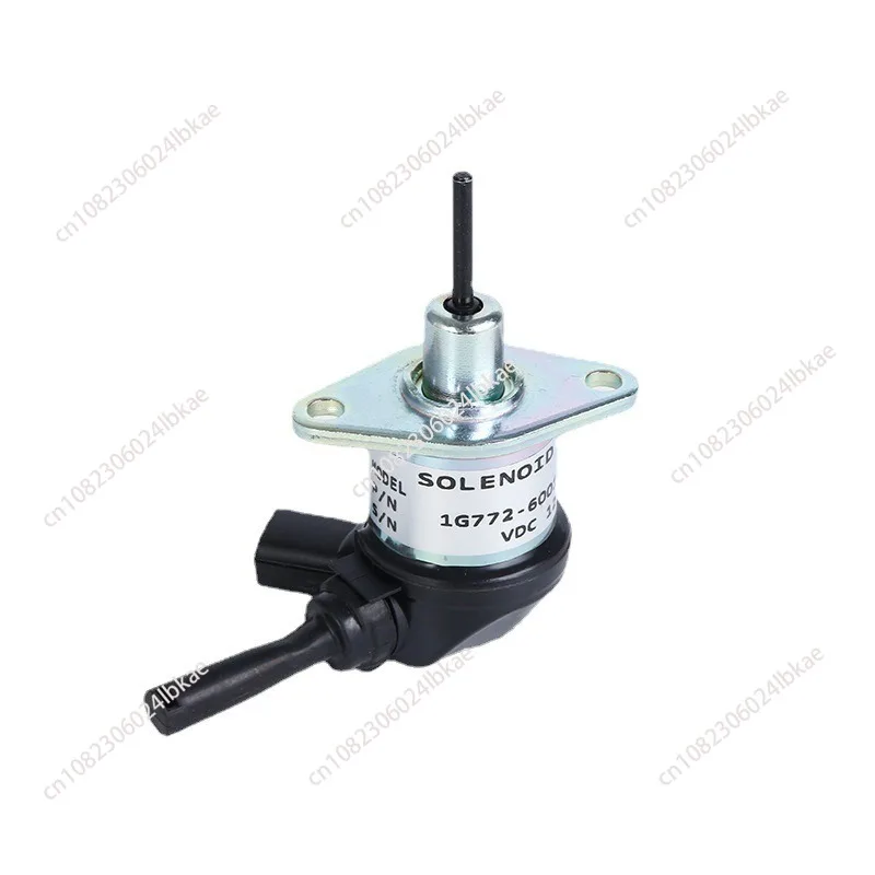 For Kubota flame extinguisher solenoid valve 1G772-60012 excavator parts oil shut-off valve controller switch