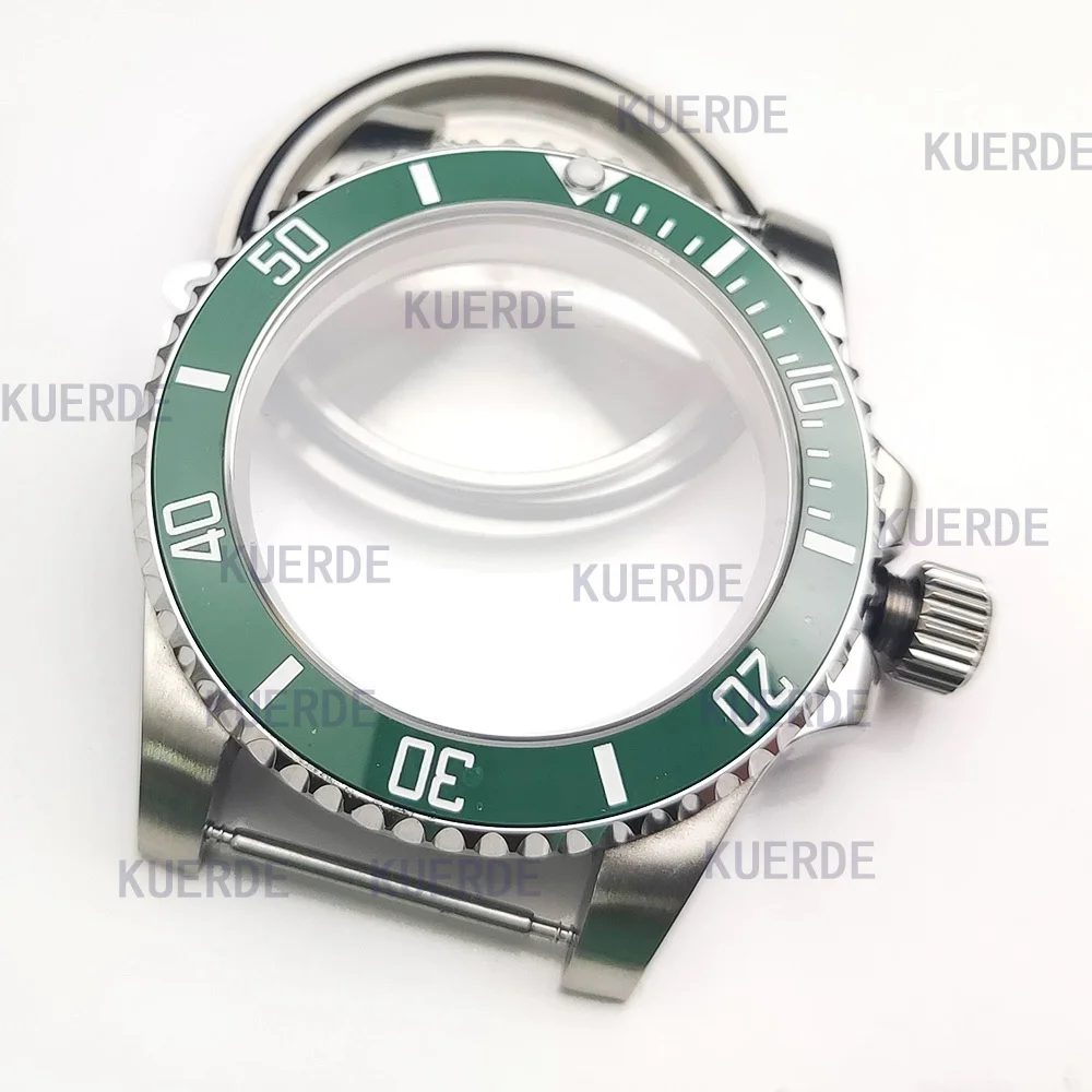 日本の革の動きに適した改造時計アクセサリー,ステンレス鋼,nh35,nh36,40mm