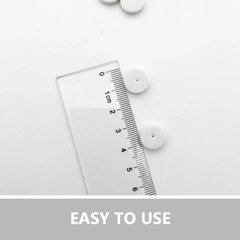 100 Pcs Pin Protection Pad Ear Stud Nuts Pads Cushion Backs Earring Stabilizers