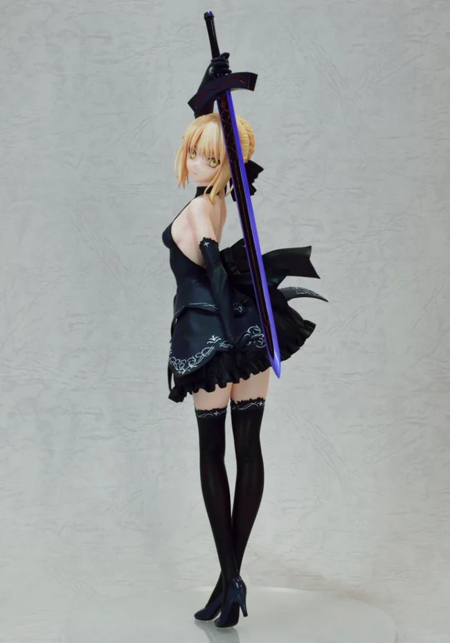 Anime saber Fate/Grand Order Art Online Kit kawaii Resin GK DIY White Assembly GK Model Statue Toys doll Collection G