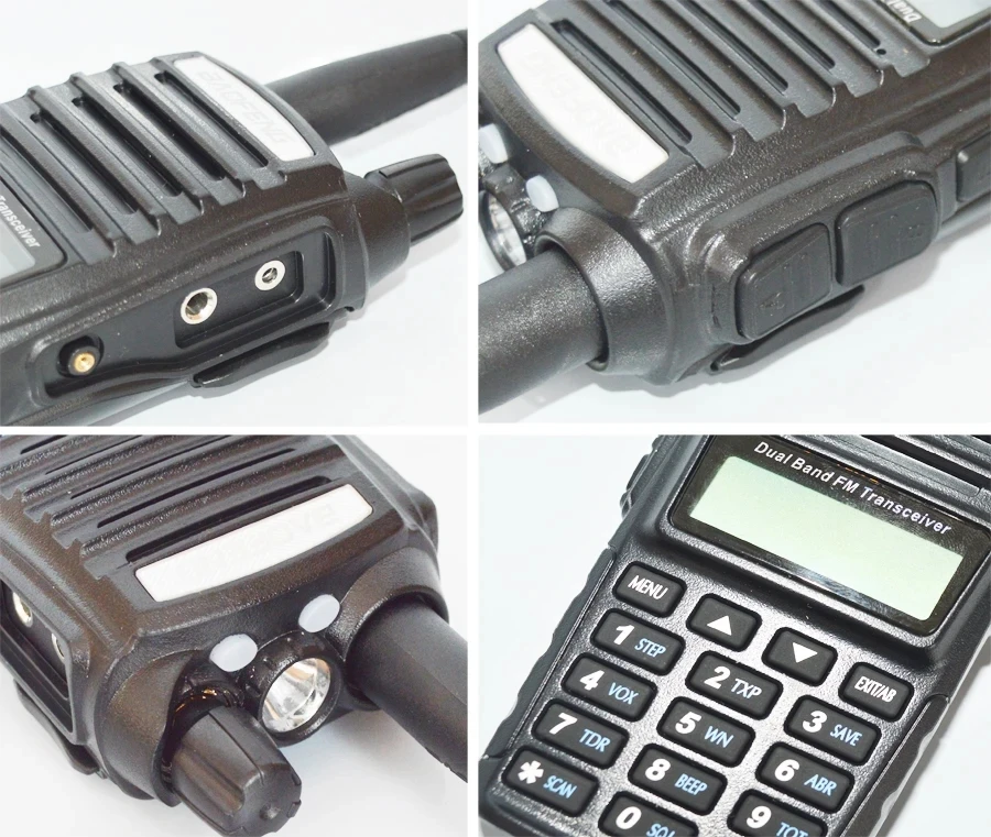Baofeng Walkie Talkie UV 82 stasiun Radio, stasiun Radio amatir FM 2 arah portabel Comunicador Dual PTT Radio Ham 5W 8W