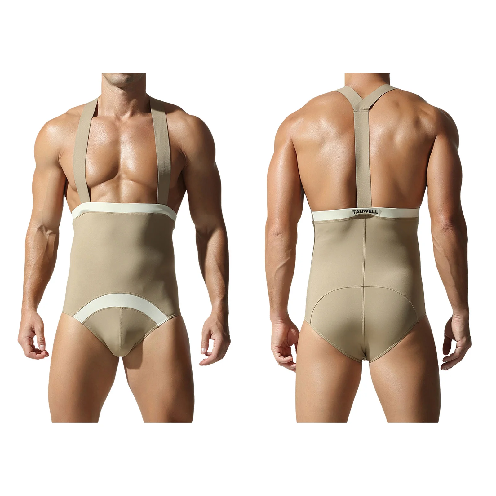 

Men Boxing Bodybuilding Bodysuit Wrestling Singlet Sport Workout Suspender Rompers Sports Gym Fitness Bodybuilding Outfit