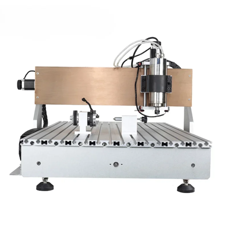 

Для 2200 Вт мини-фрезерный станок с ЧПУ, шпиндель с водяным охлаждением, мини-4-осевой гравировальный станок