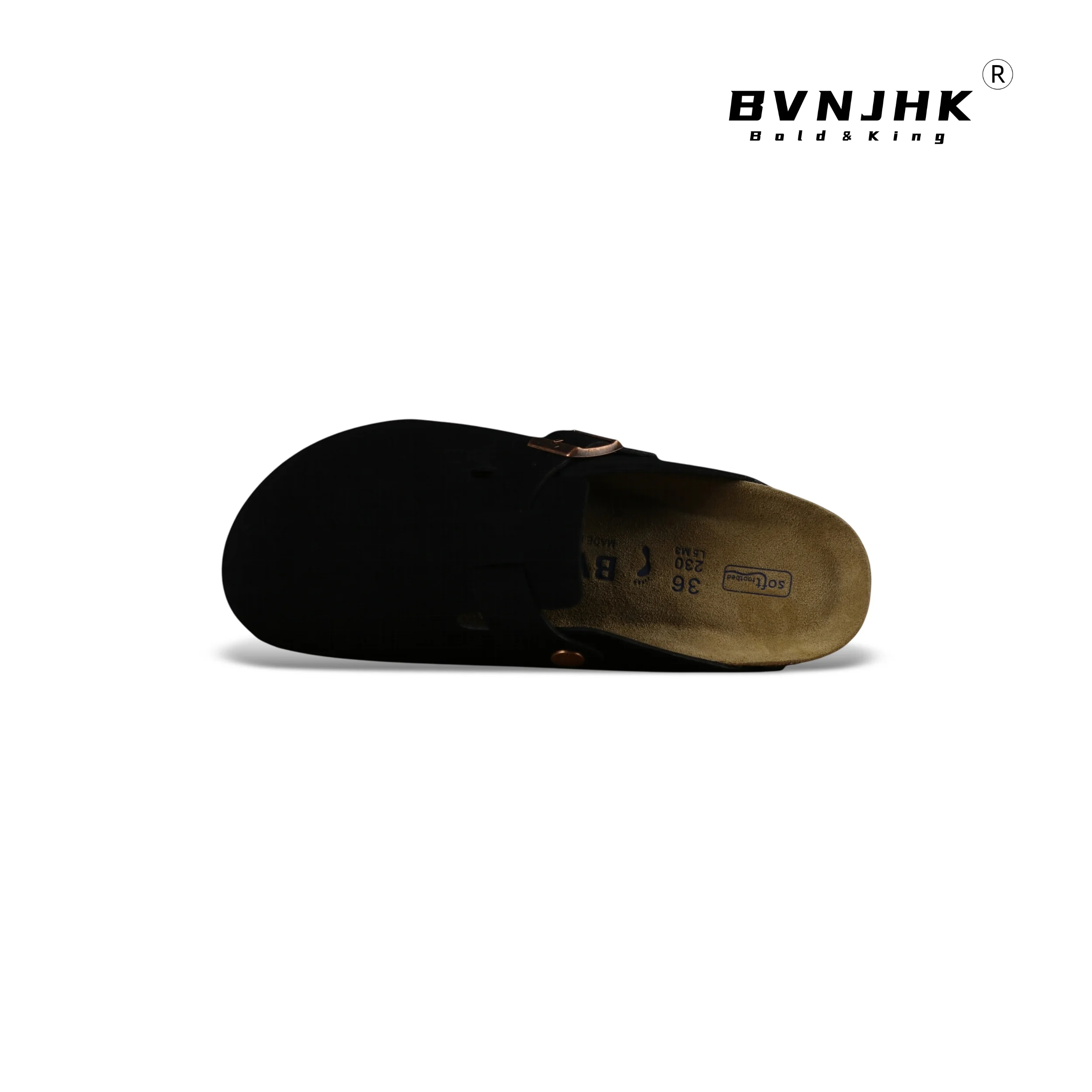 BVNJHK  for Men and Women's Sandals New Casual Shoes Comfortable Closed-Toe Slippers with Cork Insole for Indoor and Outdoor Use