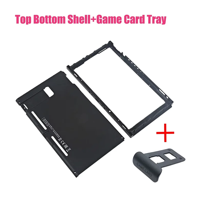 ABSQ-غطاء بديل لنينتندو سويتش العلوي السفلي شل بطاقة الألعاب صينية لهيكل نينتندو سويتش