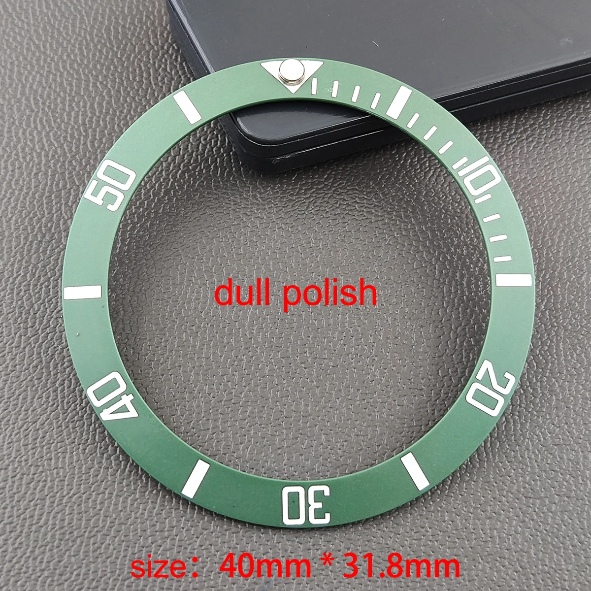 슈퍼 루미너스 세라믹 베젤 인서트, 다이버 교체, 시계 액세서리 부품, 경사 40*31.8mm