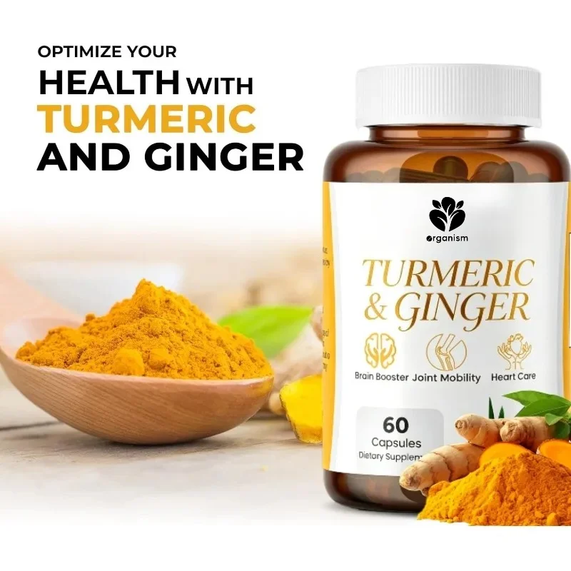 ウコンサプリメント クルクミン 500mg-60カプセル - Turmeric Curcumin Capsule のレビューと価格