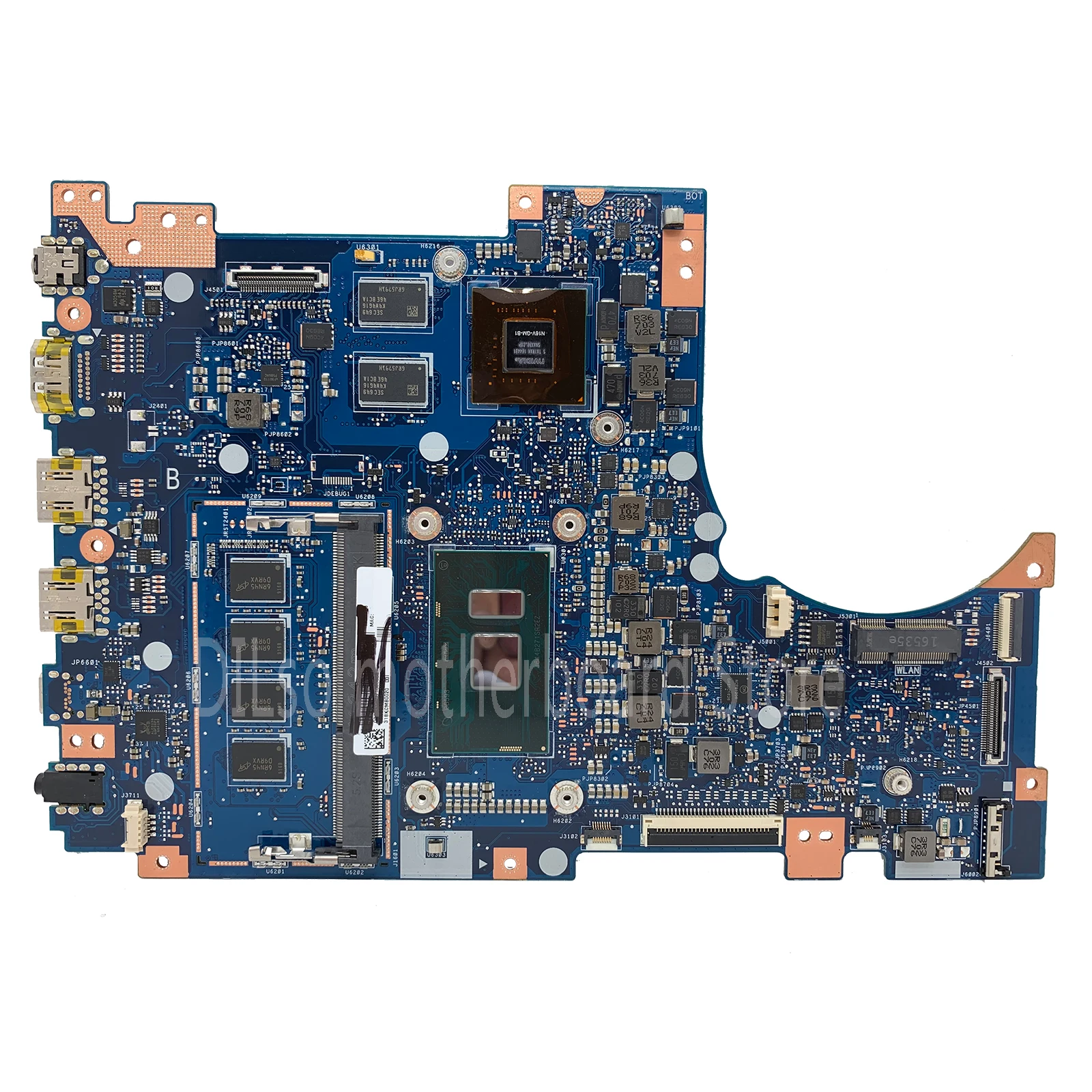 KEFU TP301UJ TP301UJ Motherboard MAINboard Para ASUS Vivobook Flip TP301U TP301UA Q303UA I3 I5 I7-6500U 4GB 100% Teste OK