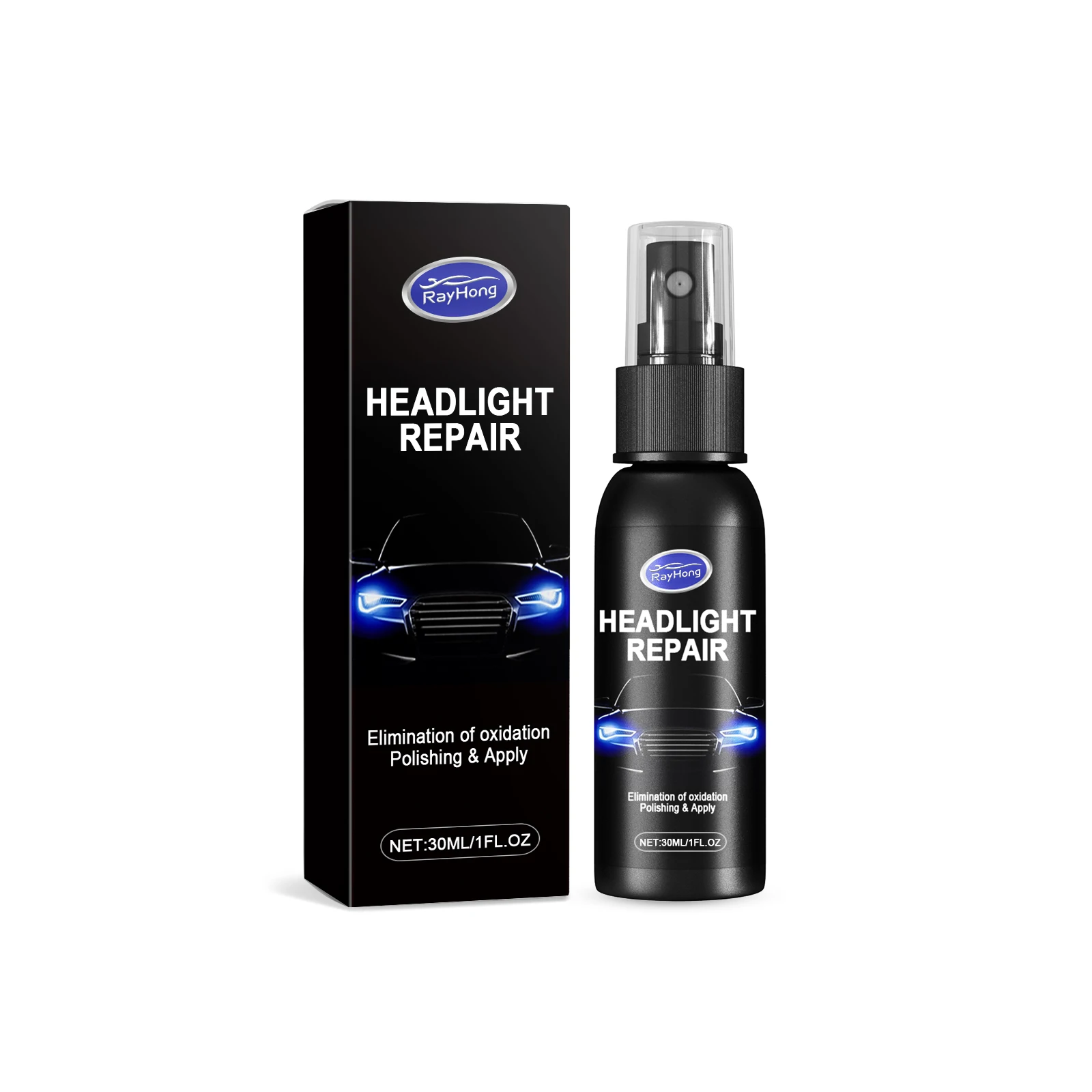 

Car Headlight Restoration Liquid Polish Scratches On Lamp Lens Deep Clean Yellow Oxidation Refinish Foggy Headlight Brightening Renew Solution Auto Lamp Surface Renovation Polishing Maintenance Treatment Overseas Warehouse Delivery
