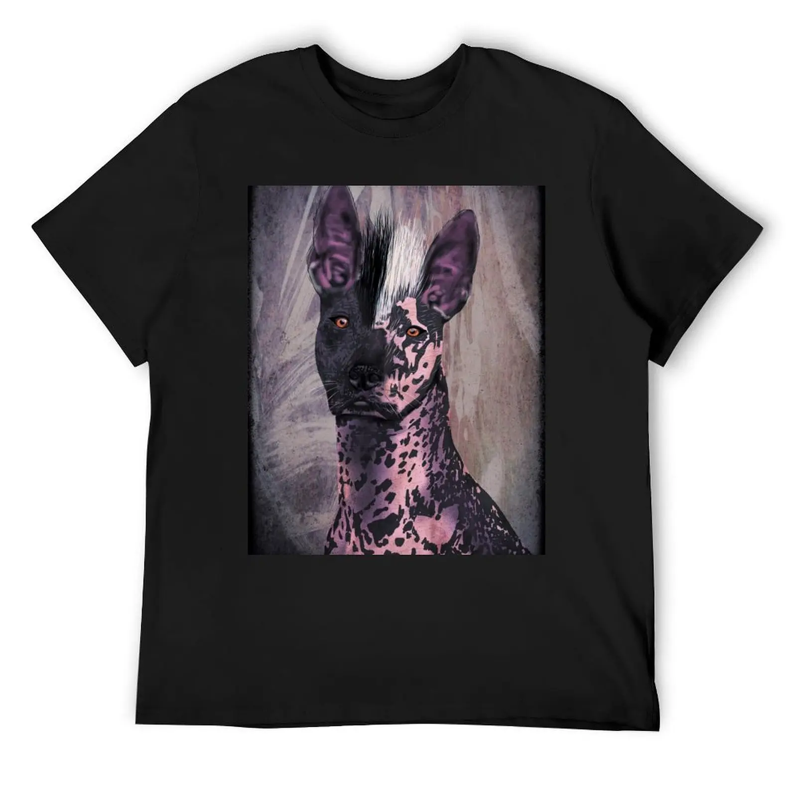 Xoloitzcuintli (Mexican hairless dog) T-Shirt vintage anime shirt tops oversized t shirt clothes for men