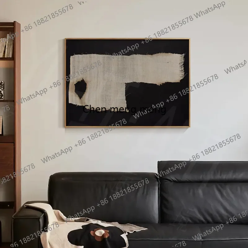 C139 2025 new abstract painting living room decorative painting high-end hand-painted three-dimensional homestay