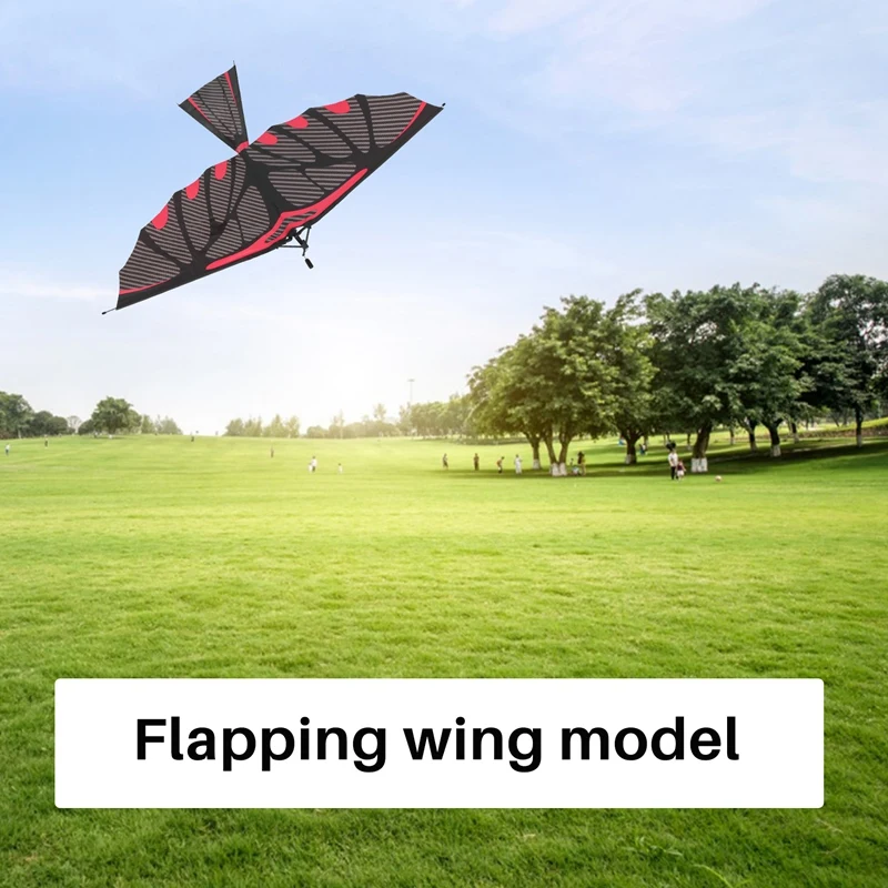 Carbon Fiber Model Aircraft Assembly Flapping Wing Aircraft Diy Model Aircraft Pterosaur Rubber Band Bionic Aircraft