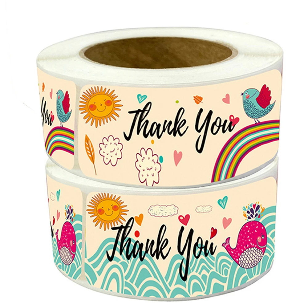 Thank You For Your Order Stickers Gift Decor Labels For Small Business Package Sealing Sticker view 4