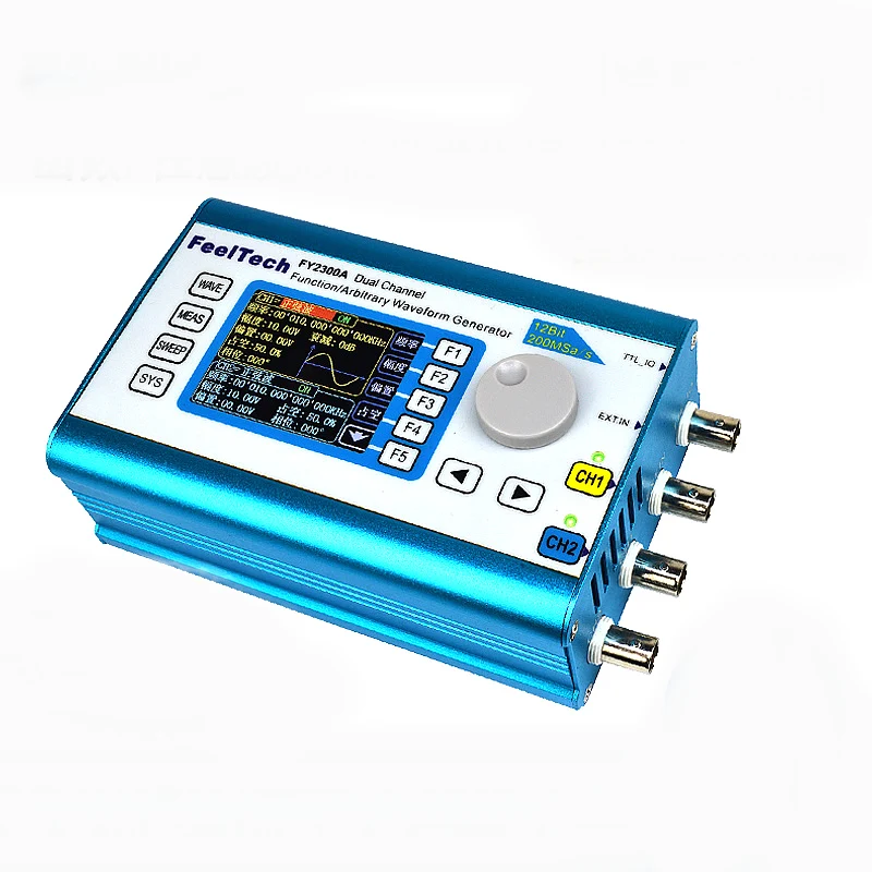 FY2300/FY6300 Dual Channel DDS Function Arbitrary Waveform Signal Generator Signal Source / Frequency Count