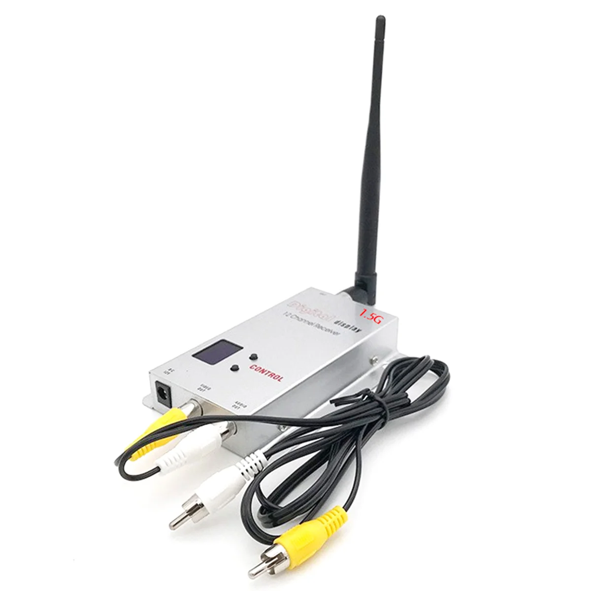 El mejor receptor de vídeo FPV 1.5G 1500mW VRX 12CH para Dron de largo alcance FPV
