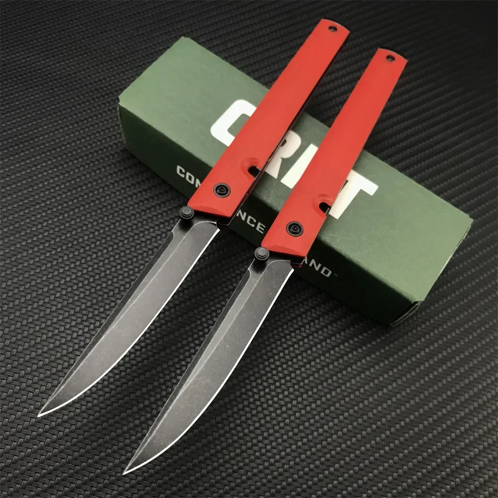 7096 CEO Gentleman\'s Pocket Folding Knife 8CR17Mov Blade G10 Handle Outdoor Camping Hunting Fruit Knives EDC Tactical Gear Tools