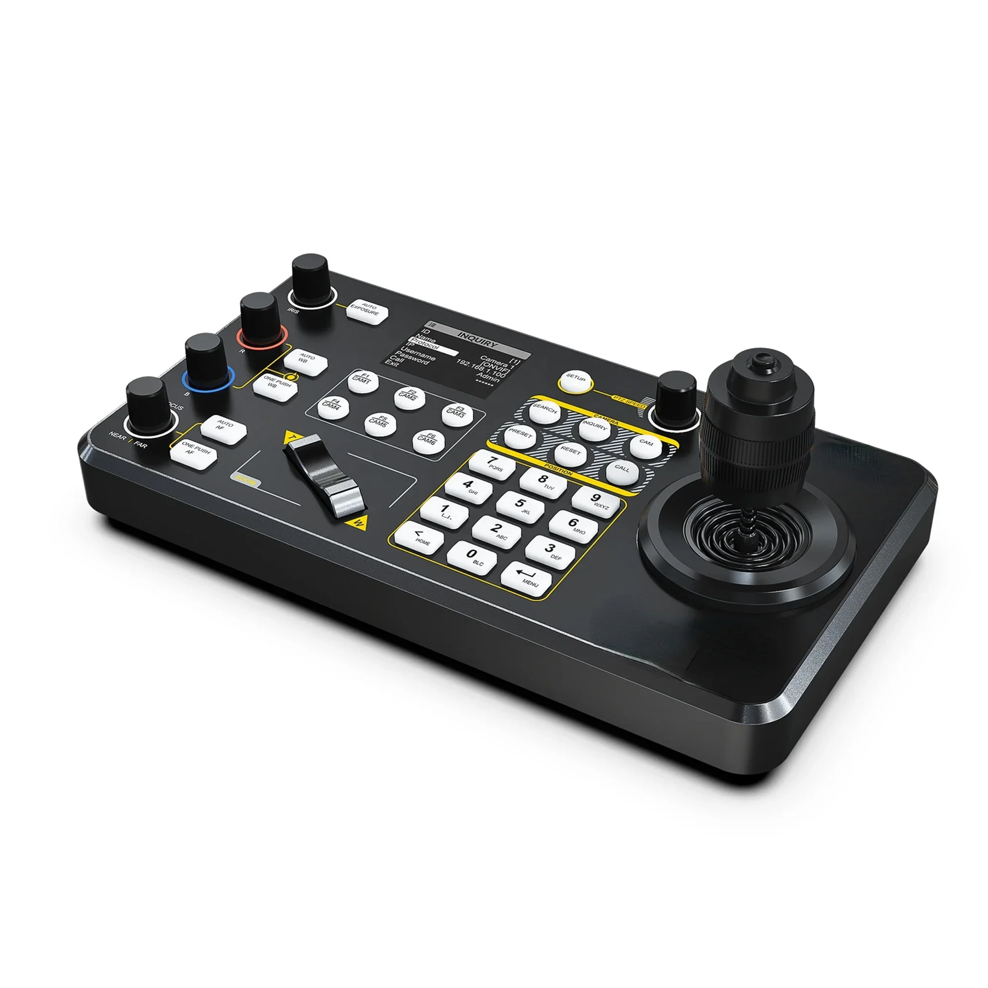 

Купольная камера с 4D-джойстиком-контроллером для прямых трансляций мероприятий PKC3000