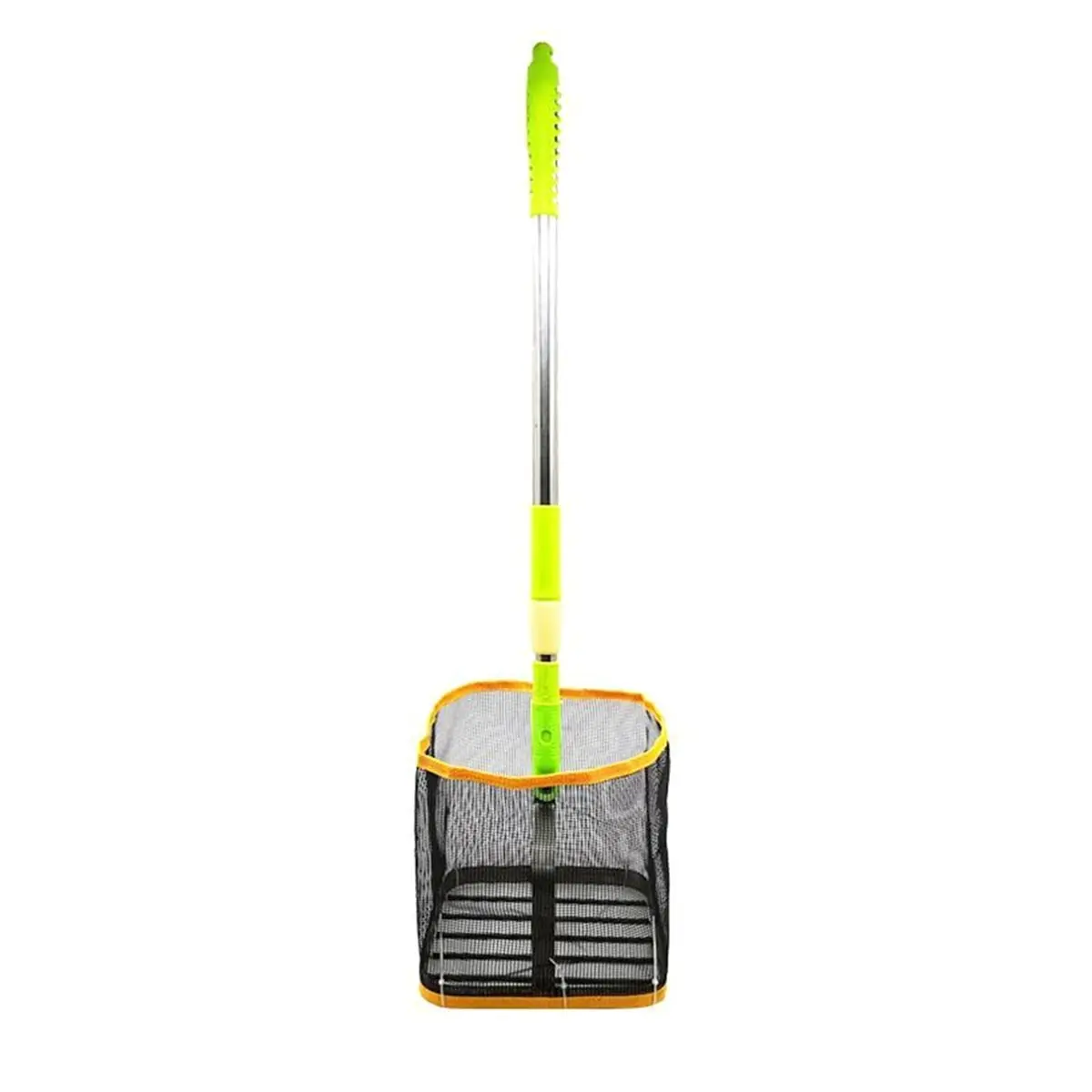 T34C Portable Pickleball & Table Tennis Ball Picker, Extendable Retriever Scoop for Multi-Ball Training Collection Yellow