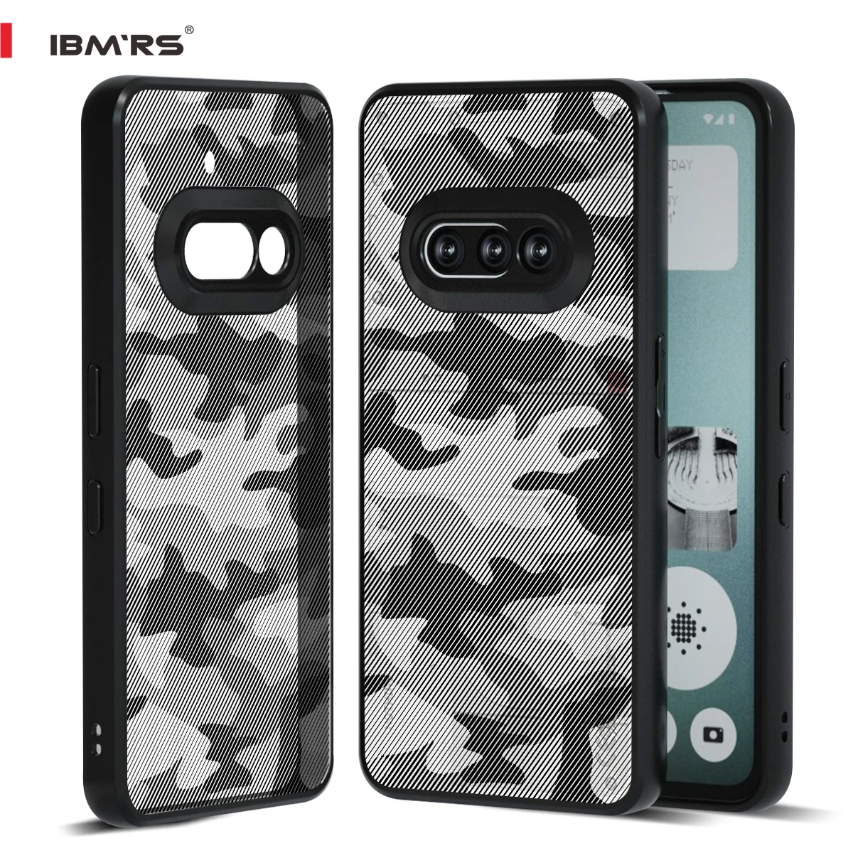 

for Nothing Phone 3a Case Camo [Shockproof][Military Grade] Slim Matte Cover Anti-Scratch & Anti-Fingerprint, Precise Cutouts