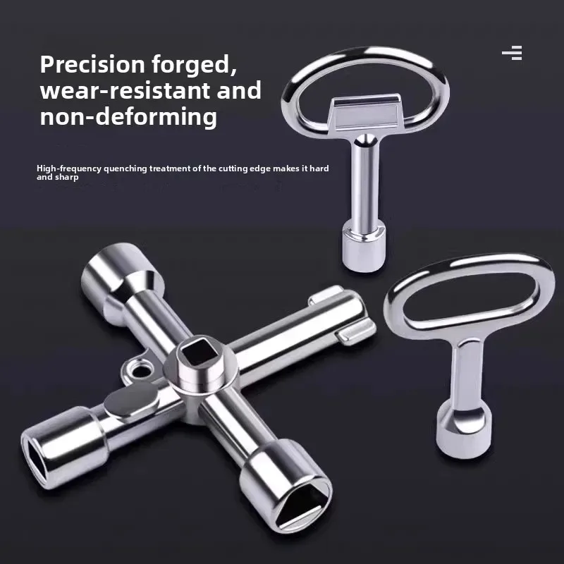 For Head Combination Cross Portable Silver Multifunctional Hand Screwdriver DIY Socket Screwdriver