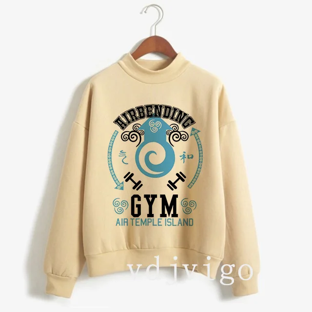 Avatar The Last Airbender Hoodies Appa Yip Harajuku Print Casual Sweatshirts Unisex Fashion Mange Long Sleeve Hoody Streetwear